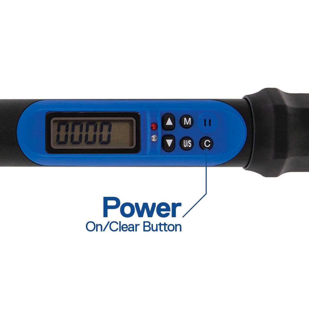 Kobalt Wrench Lb) 1/2-In Lb 250-Ft (12.5-Ft Digital Drive Torque 10 Kobalt Wrench Lb) 1/2-In Lb 250-Ft (12.5-Ft Digital Drive Torque - Image 8