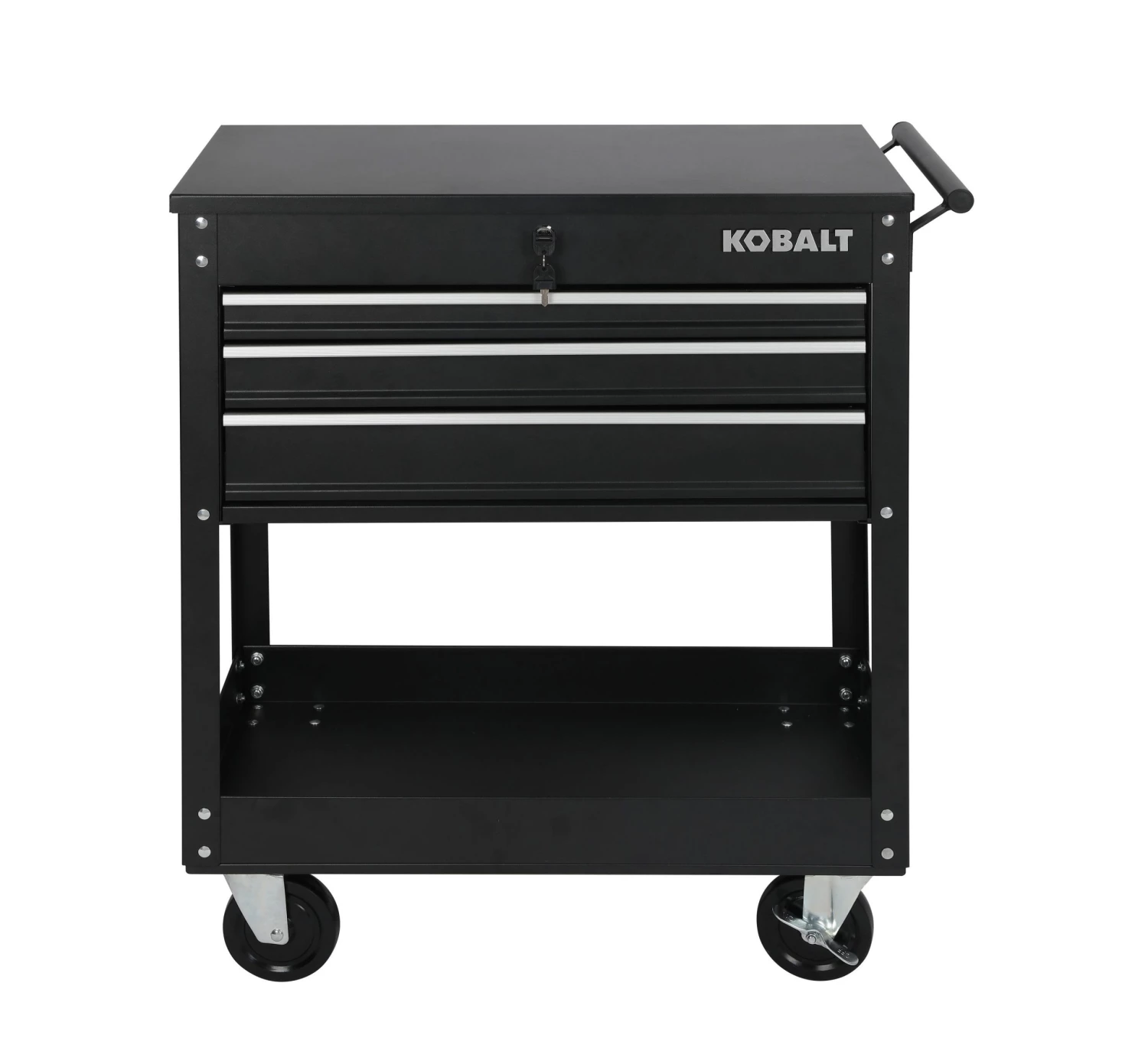 Kobalt Tool 3-Drawer Chest Steel X 30.5-In W 37.5-In H Top (Black) 3 Kobalt Tool 3-Drawer Chest Steel X 30.5-In W 37.5-In H Top (Black)