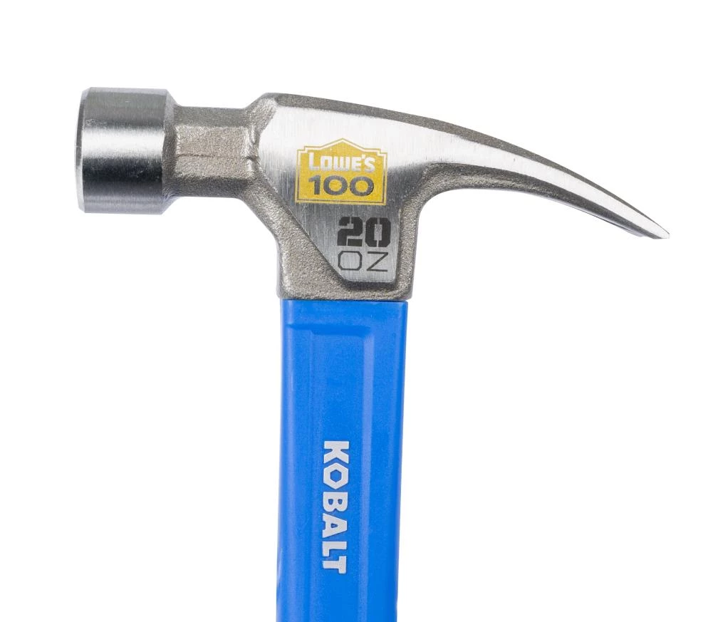 Kobalt Steel Head Hammer Claw Hammer Fiberglas 20-Oz 100-Year Anniversary Smooth Face 7 Kobalt Steel Head Hammer Claw Hammer Fiberglas 20-Oz 100-Year Anniversary Smooth Face - Image 5