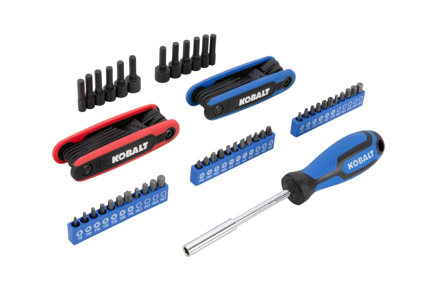 Kobalt Set Chrome 3/8-In) 135-Piece (1/4-In; Mechanic Standard (Sae) Metric Combination Polished 7 Kobalt Set Chrome 3/8-In) 135-Piece (1/4-In; Mechanic Standard (Sae) Metric Combination Polished - Image 5