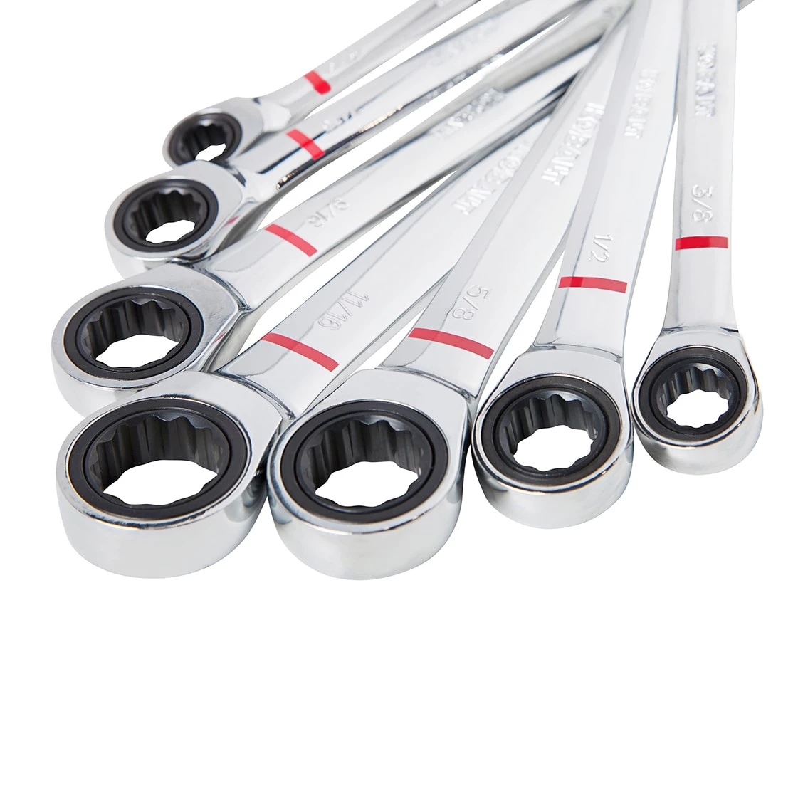 Kobalt Set Ratchet Head Ratchet Wrench 8-Piece 12-Point Flexible (Sae) Standard 9 Kobalt Set Ratchet Head Ratchet Wrench 8-Piece 12-Point Flexible (Sae) Standard - Image 7