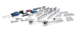 Kobalt Set Chrome 243-Piece 3/8-In) (1/4-In; Mechanic Standard (Sae) Metric Combination Polished -Default Template 7 44474235 scaled 1