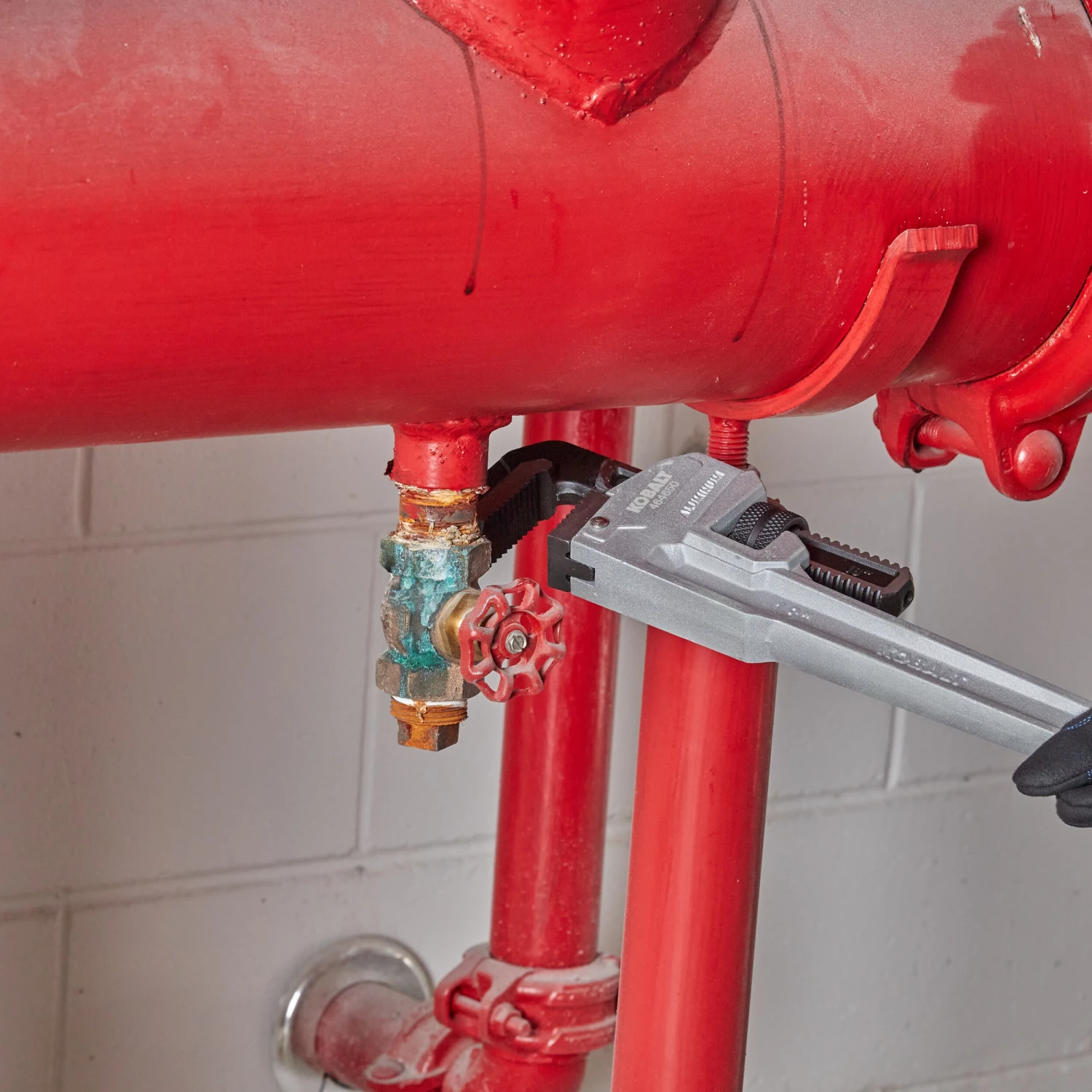 Kobalt Pipe Wrench Aluminum 18-In 5 Kobalt Pipe Wrench Aluminum 18-In - Image 3