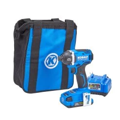 Kobalt Impact Driver Max 24-Volt Brushles (1-Battery Included) Variable Speed Cordles -Default Template 7 45231352