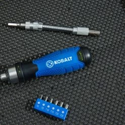 Kobalt Set Handle Screwdriver Rubber 27-Piece Ratcheting Multi-Bit -Default Template 7 45373627