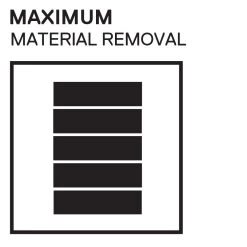 Kobalt Beaver File 4-In Coarse Half Round -Default Template 7 45419753